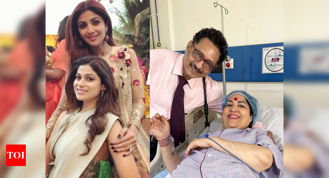 Shilpa Shetty and Shamita Shetty’s mom to be discharged from hospital soon; Lady is in good spirits after angioplasty – Exclusive – Times of India
