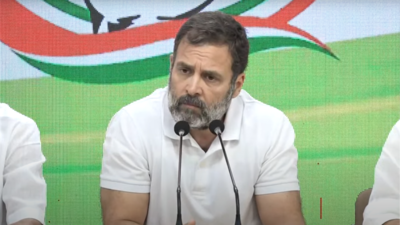 Govt rattled by Rahul's questions on Adani issue, hiding behind police: Congress on Delhi Police notice