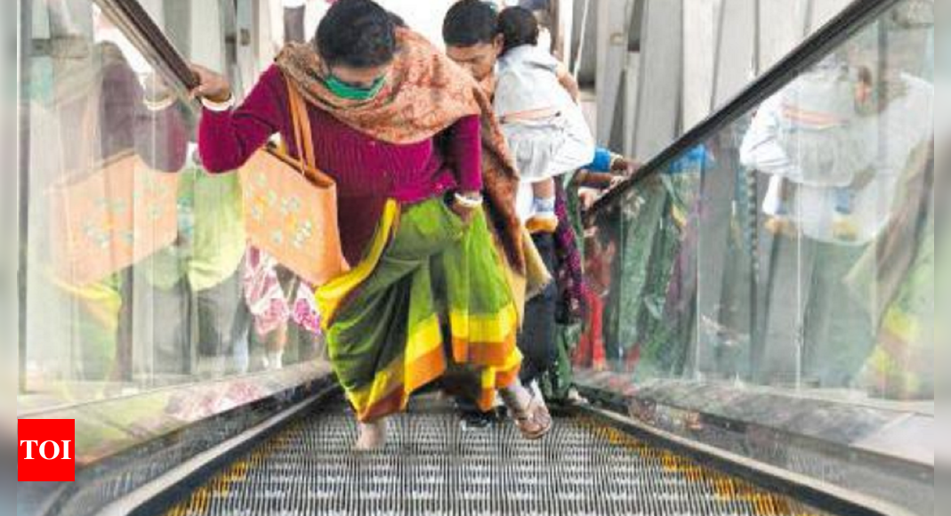 22 मेट्रो स्टेशनों में 41 अतिरिक्त एस्केलेटर लगाए जाएंगे  चेन्नई समाचार – टाइम्स ऑफ इंडिया