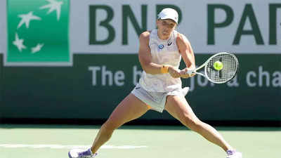 Iga Swiatek books Indian Wells semi final against Elena Rybakina