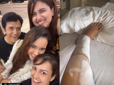 Meet co-stars visit Nisha after surgery