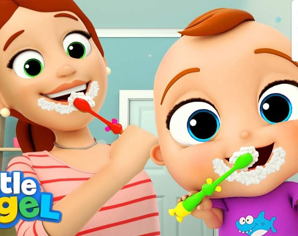 
English Kids Poem: Nursery Song in English 'Brush Your Teeth Baby John'
