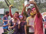 Soaking in the spirit of Holi