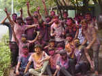 Soaking in the spirit of Holi