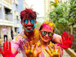 Soaking in the spirit of Holi