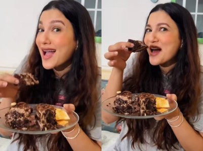 Gauahar's video on pregnancy cravings