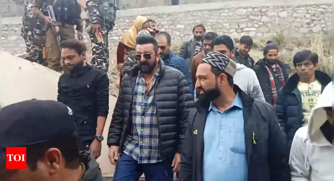 Sanjay Dutt shoots in Kashmir, hopes more film units follow – Times of India