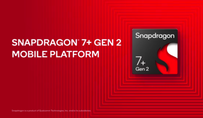 Qualcomm announces Snapdragon 7+ Gen 2: 50% faster CPU, 2x GPU