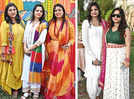 A colourful Holi party for Kanpur ladies