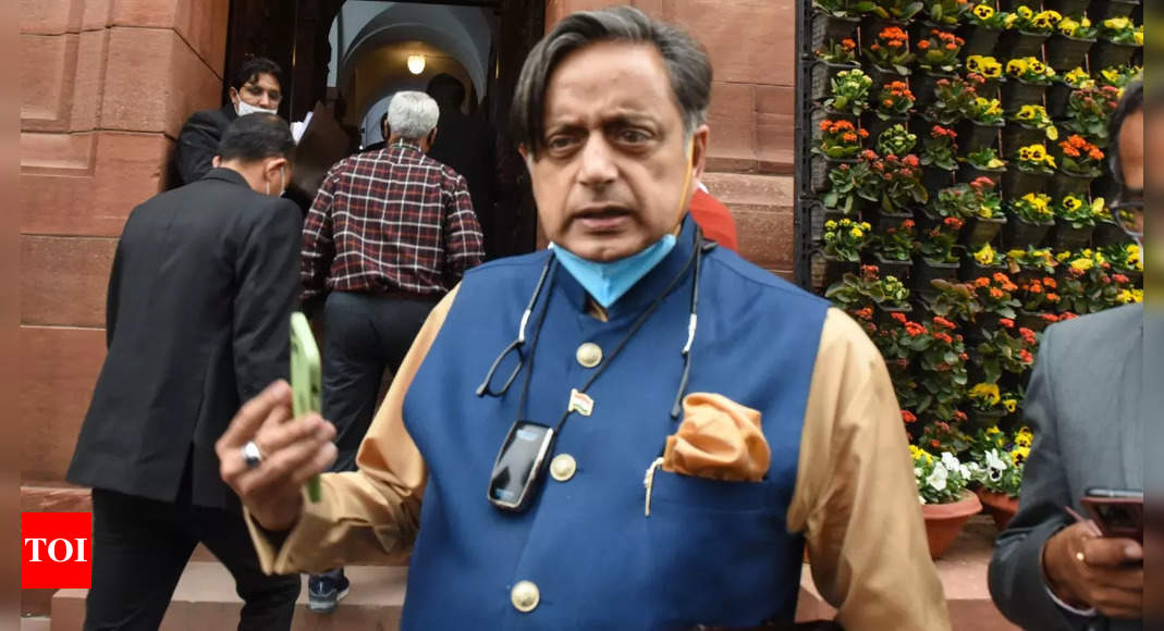At no point Rahul Gandhi called foreign countries to intervene, said anything remotely anti-national: Shashi Tharoor | India News – Times of India