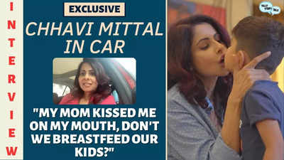 Xxx Porn Viedo Son Force Mom Aunty - Chhavi Mittal: My mom kissed me on my mouth, don't we breastfeed our kids?  - Exclusive | Telly Stars Talk - Times of India
