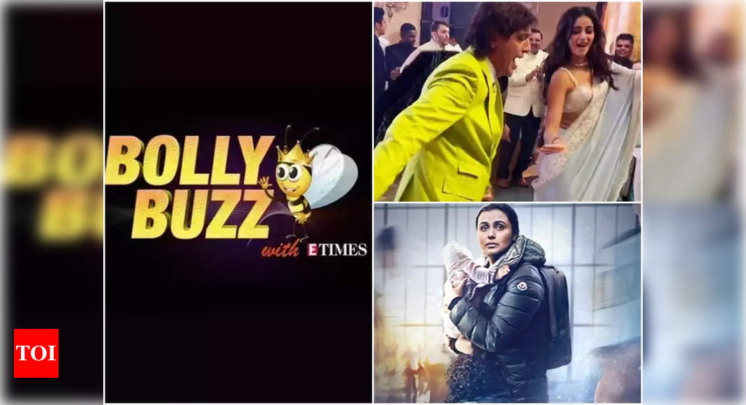 Bolly Buzz: Ananya danser med Chunky Panday;  Ranis film er hyllet av Bollywood |  Hindi filmnyheter