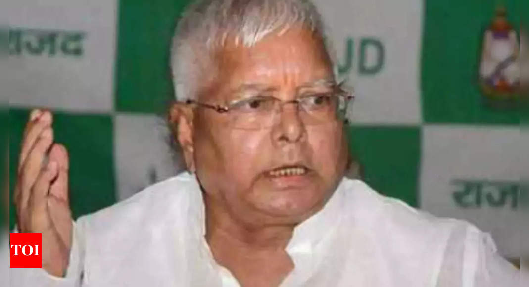 Cbi:  4,000 ‘sold’ land for jobs during Lalu’s stint as rail minister? CBI set to expand probe ambit | India News – Times of India