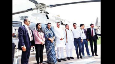 Now, visitors to Jaipur can see forts and palaces from chopper