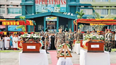 Mortal remains of 2 Army pilots killed in crash flown home