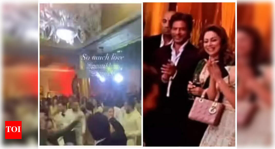 Shah Rukh Khan and Gauri take over the dance floor at Alanna Panday and Ivor’s wedding – watch video | Hindi Movie News – NewsEverything Life Style