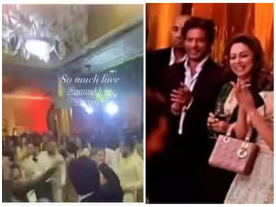Video: SRK-Gauri dance at Alanna's wedding