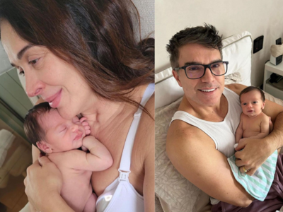 It’s never too late! TV star Claudia Raia becomes a mother at 56