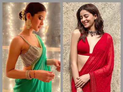 11 times Bollywood star kids stunned in a saree