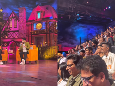 Kapil sings ‘Such keh raha’ in front of Dia