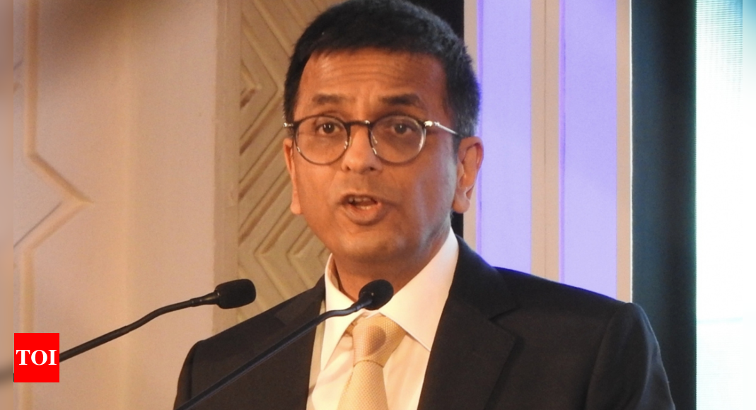 Chandrachud:  Collegium best system we have developed for appointment of judges: CJI Chandrachud | India News – Times of India