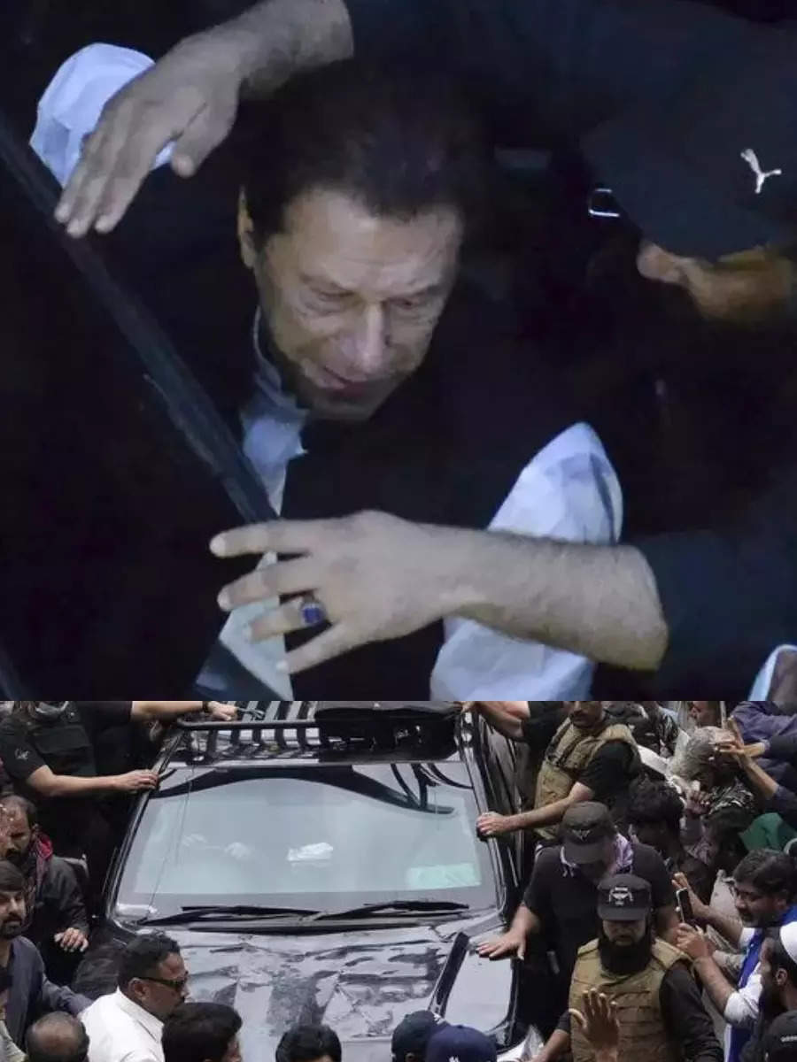 Police Storm Home Of Ex-Pakistan PM Imran Khan; Court Cancels His ...