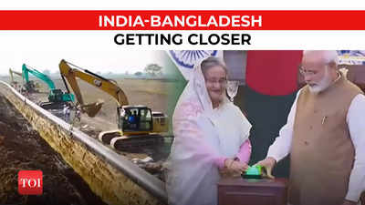 PM Modi and Sheikh Hasina launch first cross-border 'India-Bangladesh Friendship Pipeline'