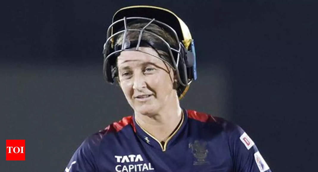 WATCH: RCB’s Sophie Devine on rampage, hits 24 runs off Ashleigh Gardner’s over | Cricket News – Times of India