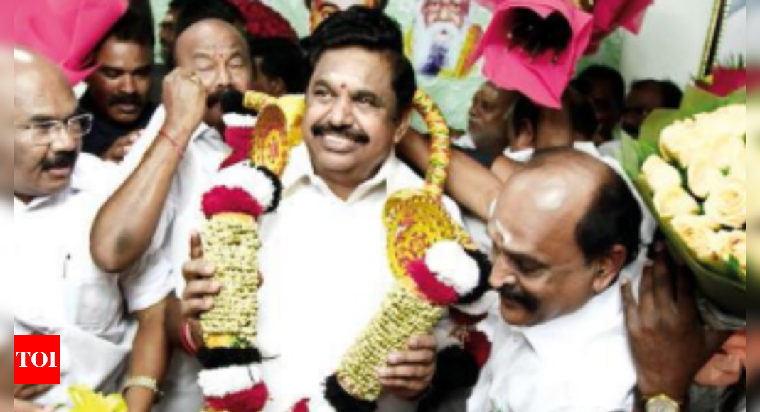 Tamil Nadu: Edappadi K Palaniswami Files Nomination For General ...