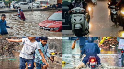 Gurgaon hits the brakes as rain floods key roads, colonies