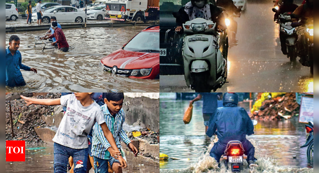 Gurgaon hits the brakes as rain floods key roads, colonies Gurgaon