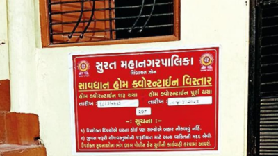 Containment areas are now back in Surat