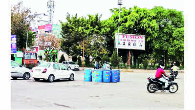 Mohali seethes over water drums as roundabouts