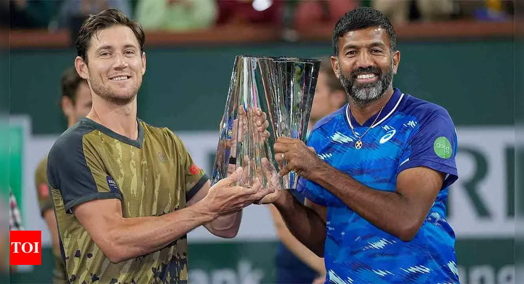 43-year-old Rohan Bopanna becomes oldest Indian Wells champion | Tennis News – Times of India