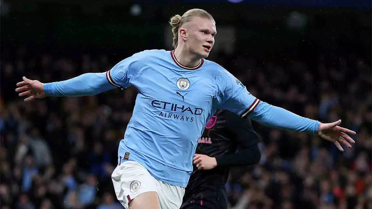 Ver: Manchester City x RB Leipzig, Hat-trick de Haaland em Direto