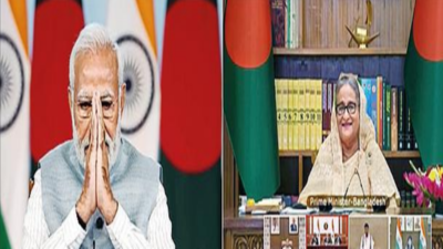 Narendra Modi, Hasina inaugurate friendship fuel pipeline in Assam