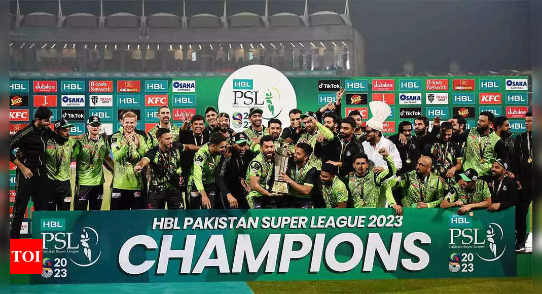 Lahore Qalandars beat Multan Sultans by 1 run to defend PSL title | Cricket News – Times of India