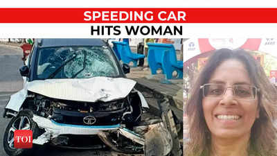 Mumbai: Speeding car mows down woman in Worli