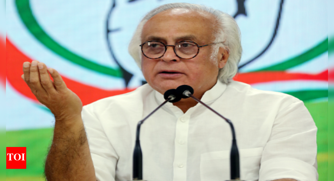 No opposition front is possible without Congress: Jairam Ramesh | India News – Times of India