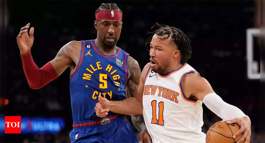 Brunson leads New York Knicks to NBA win against Denver Nuggets | NBA News – Times of India