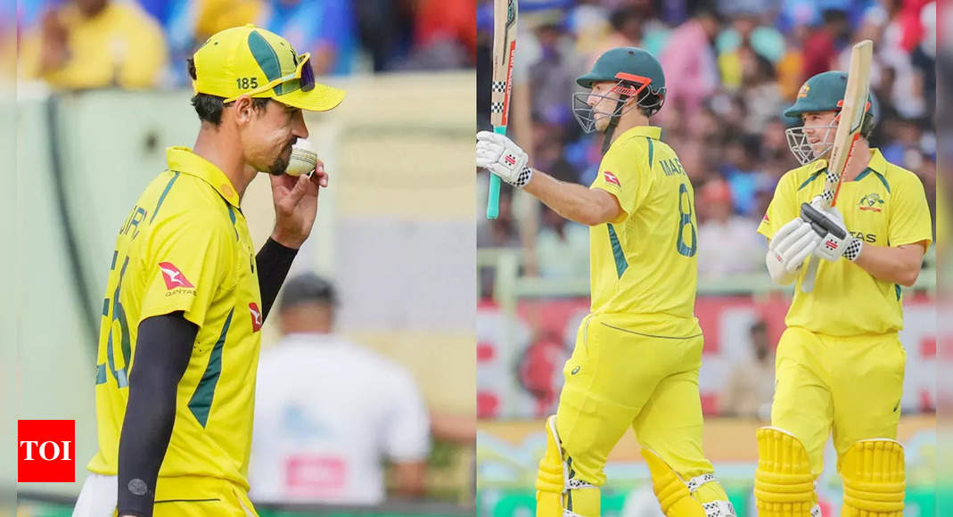 IND vs AUS 2nd ODI: Mitchell Starc’s five-for, Mitchell Marsh-Travis Head power hitting hand Australia 10-wicket win over India | Cricket News – Times of India