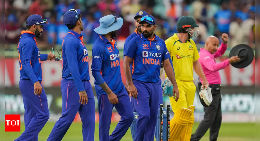 2nd ODI in Numbers: Multiple records broken as Australia sink India | Cricket News – Times of India