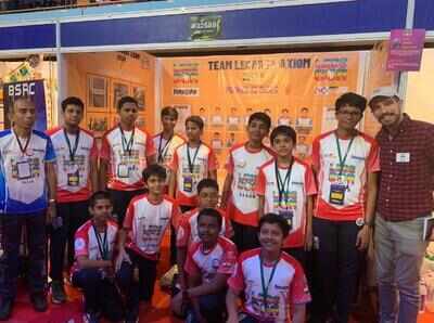 LegoGoa Axiom in semis of international robotics contest