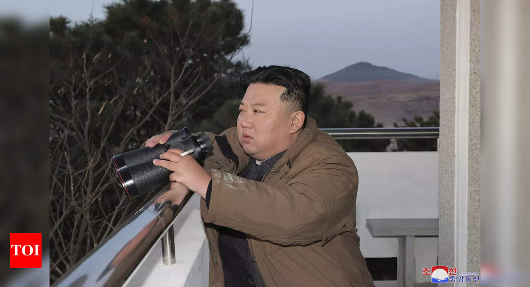 ‘North Korea’s Kim led drills simulating a nuclear counterattack’ – Times of India