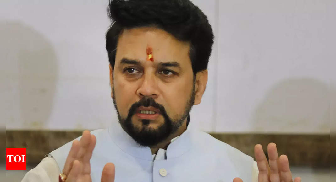 Let BCCI take call on India’s travel to Pakistan for Asia Cup: Anurag Thakur | Cricket News - Times of India