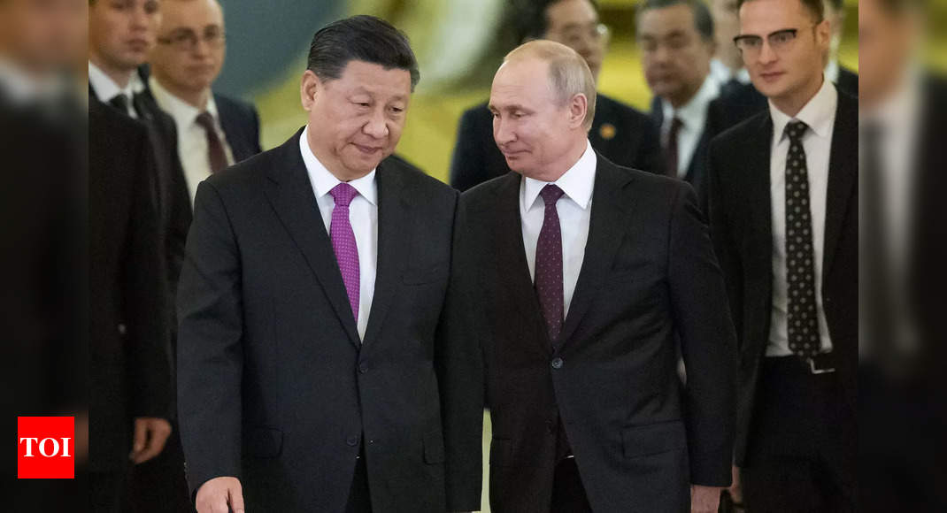 Xi Jinping meeting Vladimir Putin in boost for isolated Russia leader – Times of India