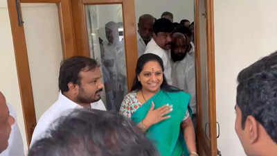 ED grills BRS MLC K Kavitha in connection with Delhi excise policy case