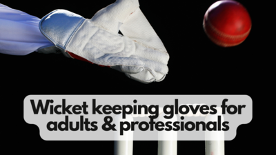 Wicket keeper gloves for adults & professionals (May, 2024)