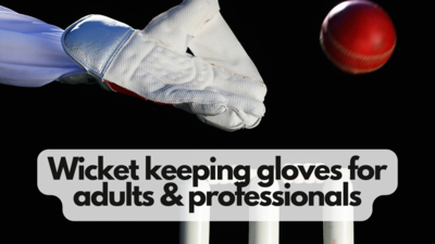 Wicket keeper gloves for adults & professionals (October, 2024)