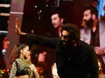 Ranbir Kapoor looks dapper in all black at the promotion of Tu Jhoothi Main Makkaar